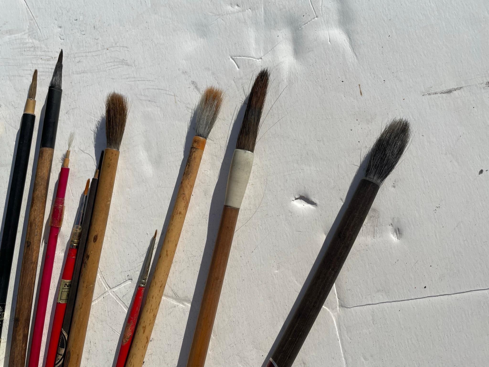 Artisan's Discovery 25 Old Chinese Paint Brushes 13