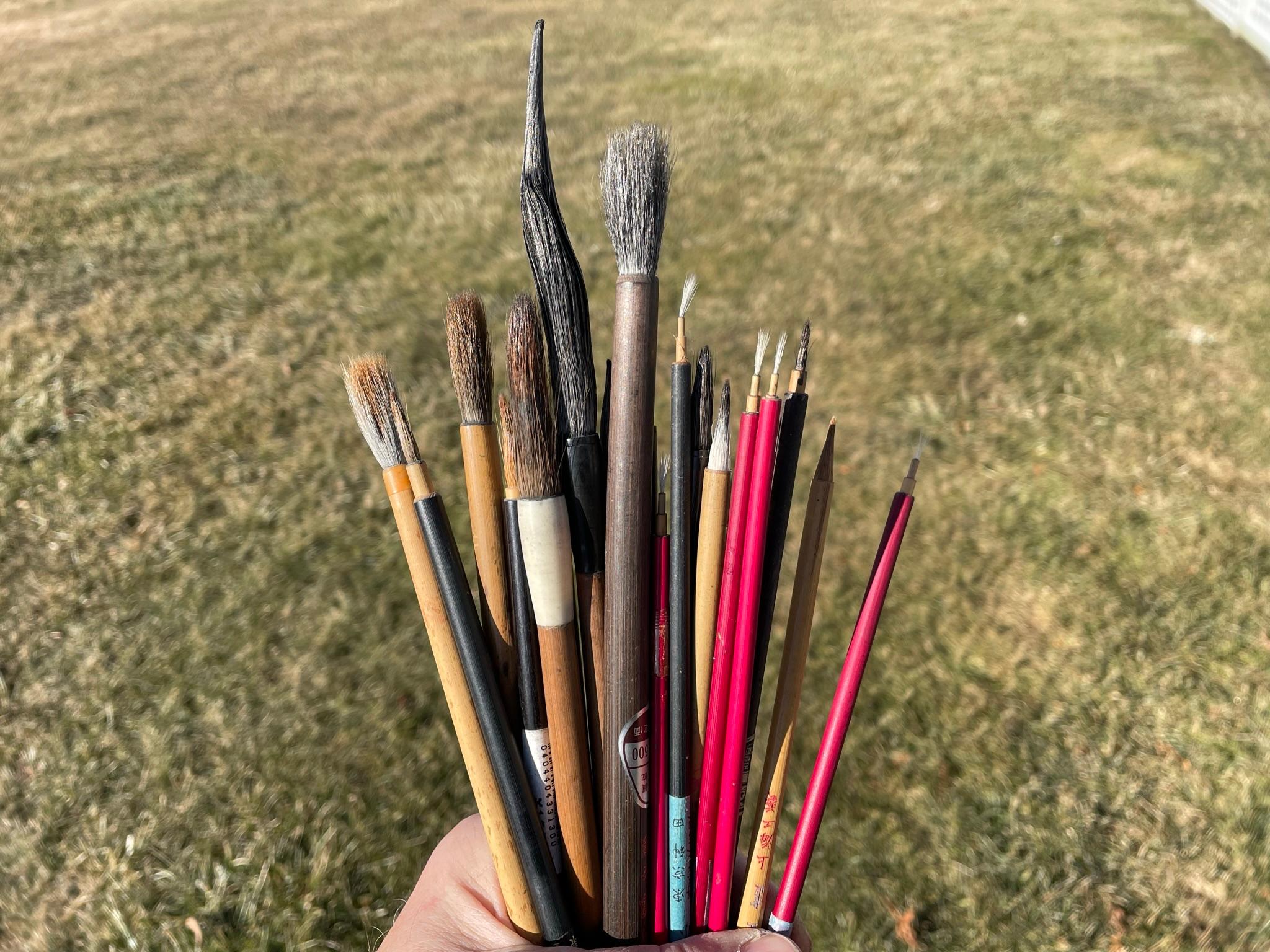 Showa Artisan's Discovery 25 Old Chinese Paint Brushes