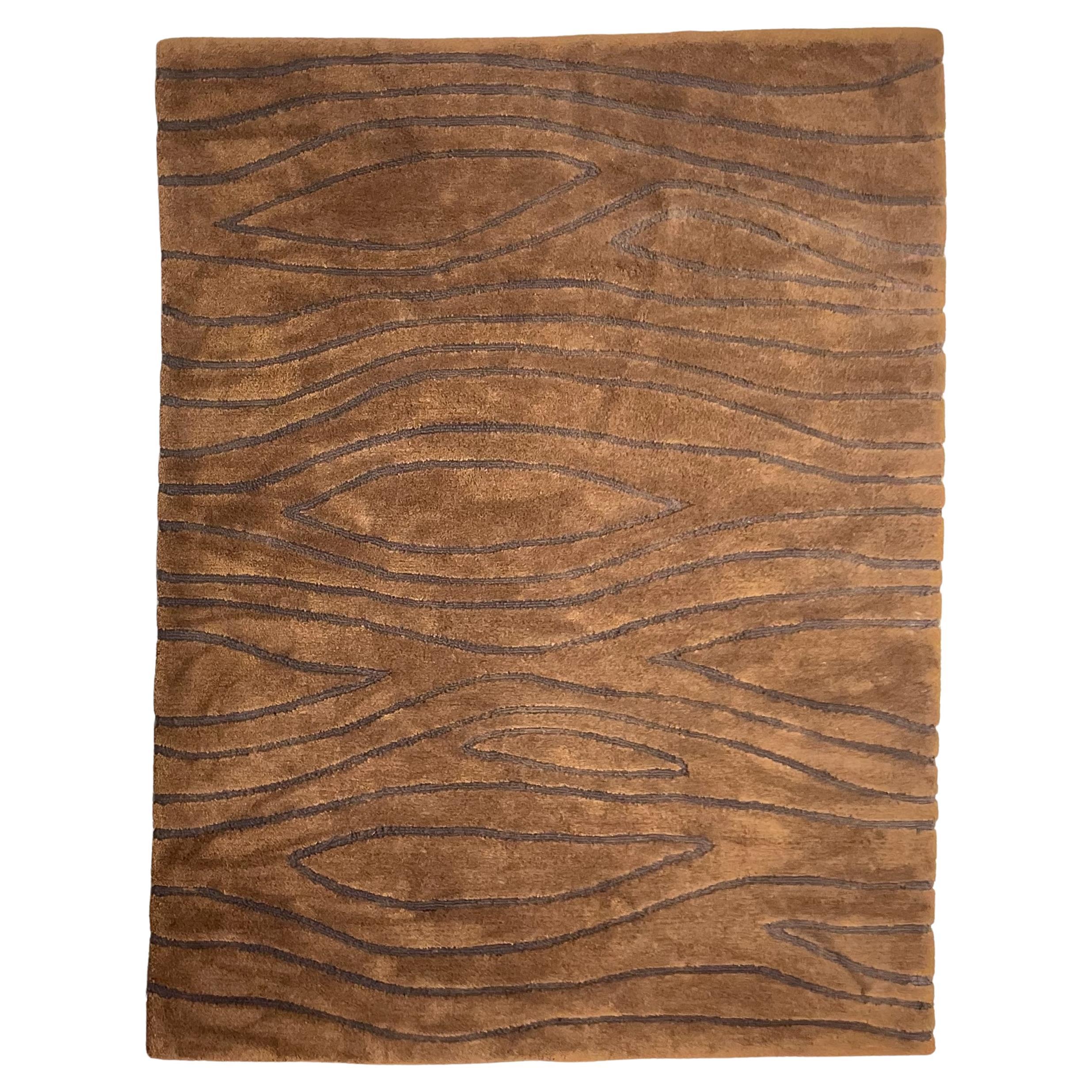 Artisca Atoll Tundra Hand-Tufted Wool Rug, 1970s–1980s Germany, 200x260 cm. For Sale