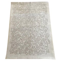 Artisca "Vermont" Hand-Tufted Wool Rug, France 1970s-1980s, 170 × 240 cm