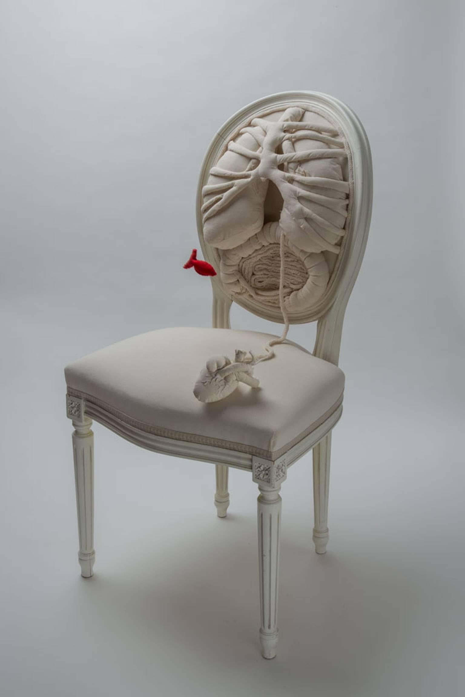 Embroidered Artist Armchair, 2014, Paris, France