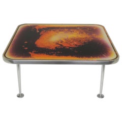 Table basse Metaphisica Quantica de Bruno Contenotte, Italie, 1970