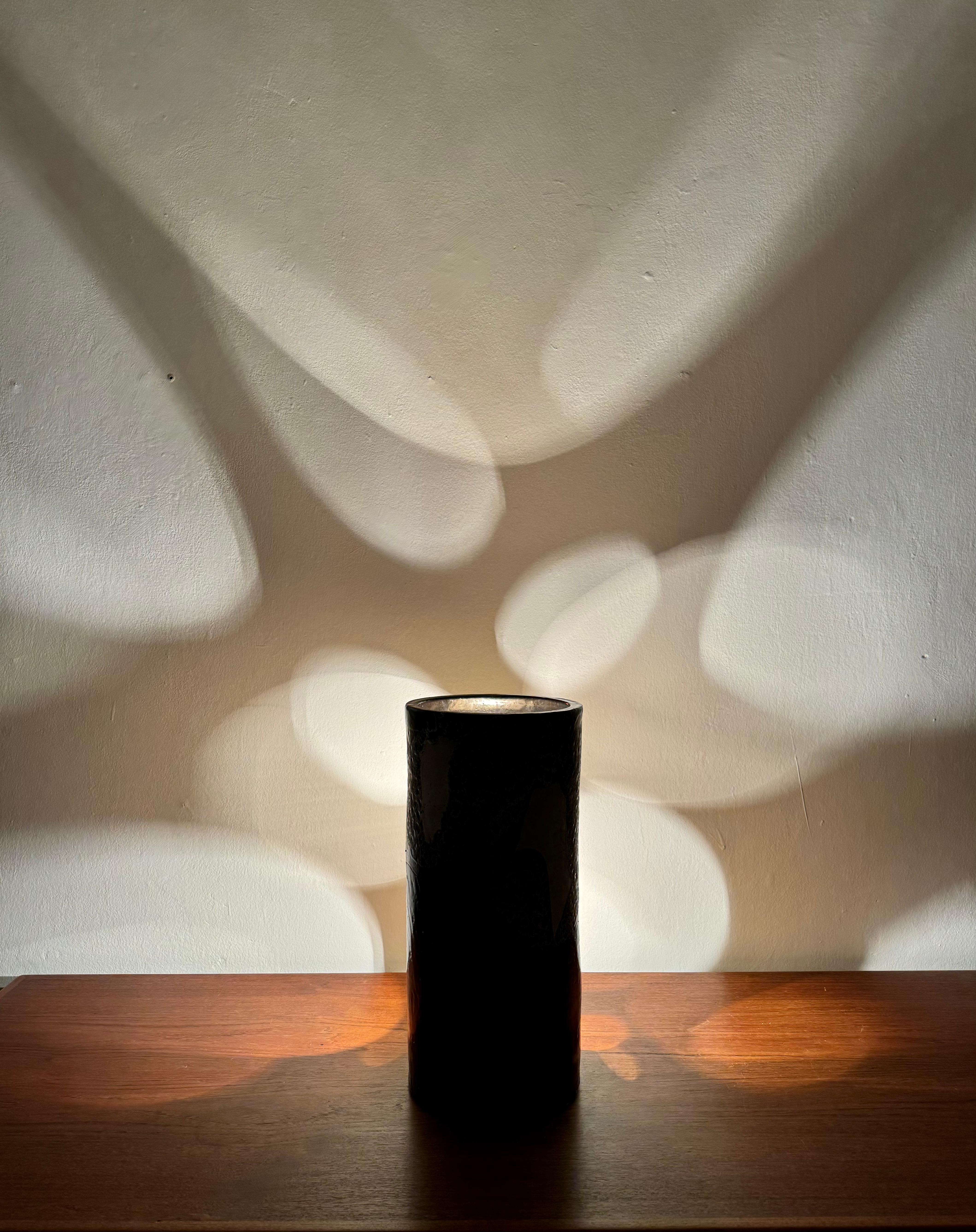 Lampadaire ou lampe de table en céramique d'artiste en vente 3