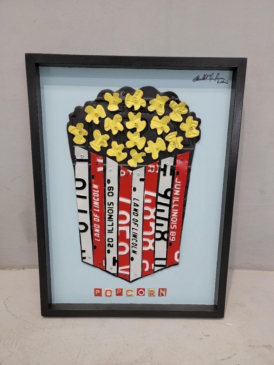 Americano Artista Derek Christensen, Pop Art originale firmata - Set di 5 in vendita