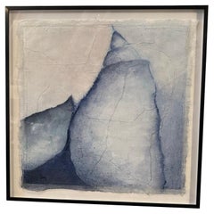 Artist Diane Petry Textured Canvas Acrylic Painting, Belgium, Contemporary