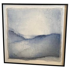 Künstlerin Diane Petry Texturierte Leinwand Acrylgemälde, Belgien, Contemporary