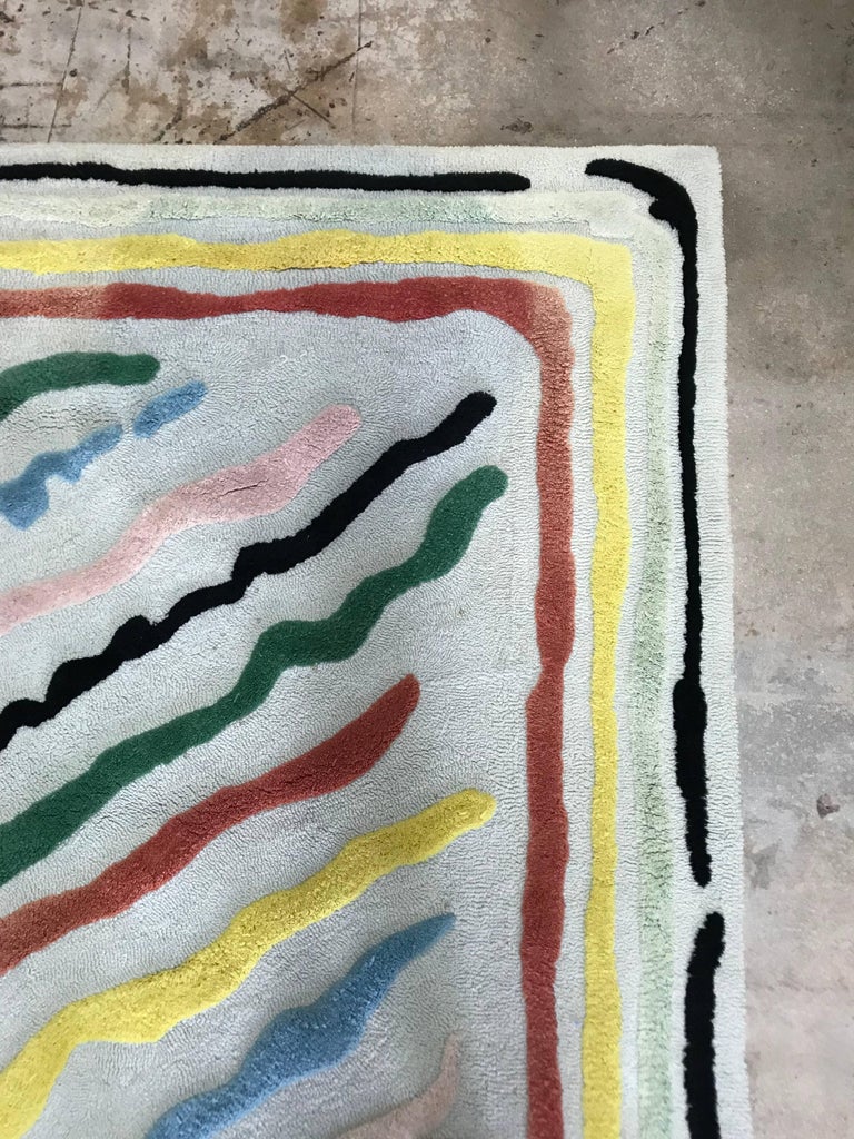 Artist Edition Rug, Edward Fields Style For Sale at 1stDibs