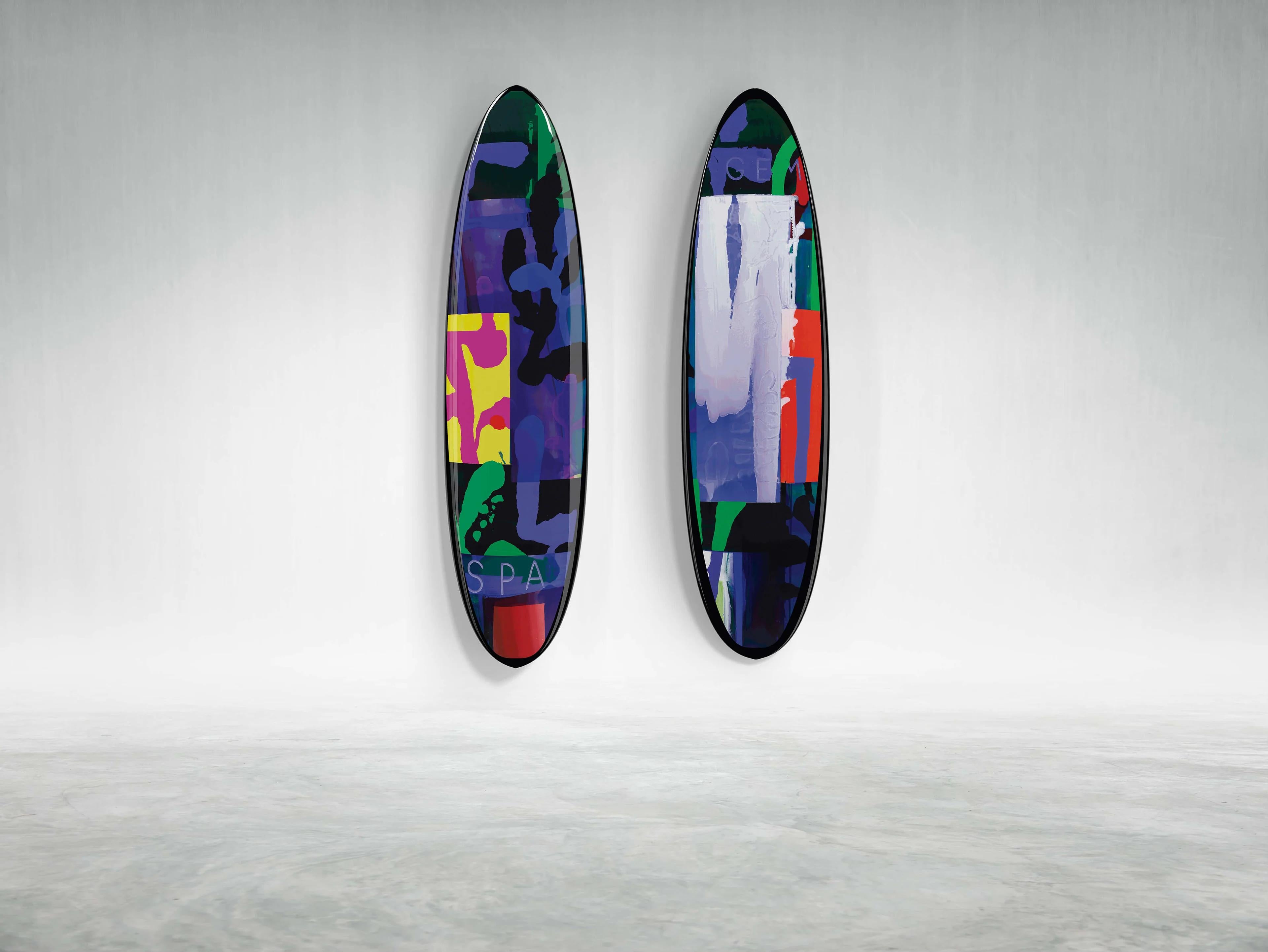 Limited Edition Surf Board designed by renowned artist Graham Gillmore.

In 2023 Beau Lake, the creator of the world's most beautiful paddle boards,  collaborated with Artists for Water, a Swim Drink Fish fundraiser, to produce a limited-edition