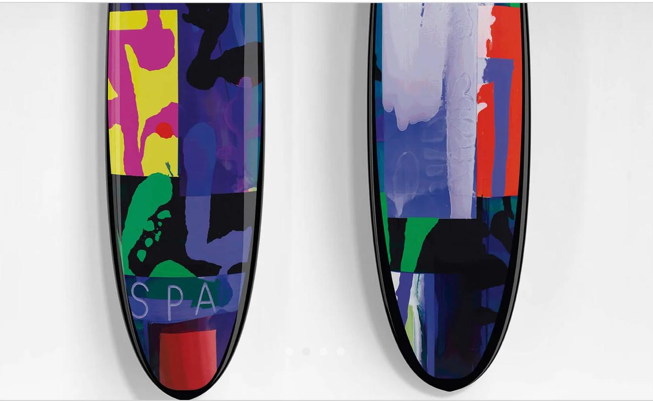Contemporary Artist Edition Limited Edition Surf Board by Graham Gillmore for Beau Lake For Sale
