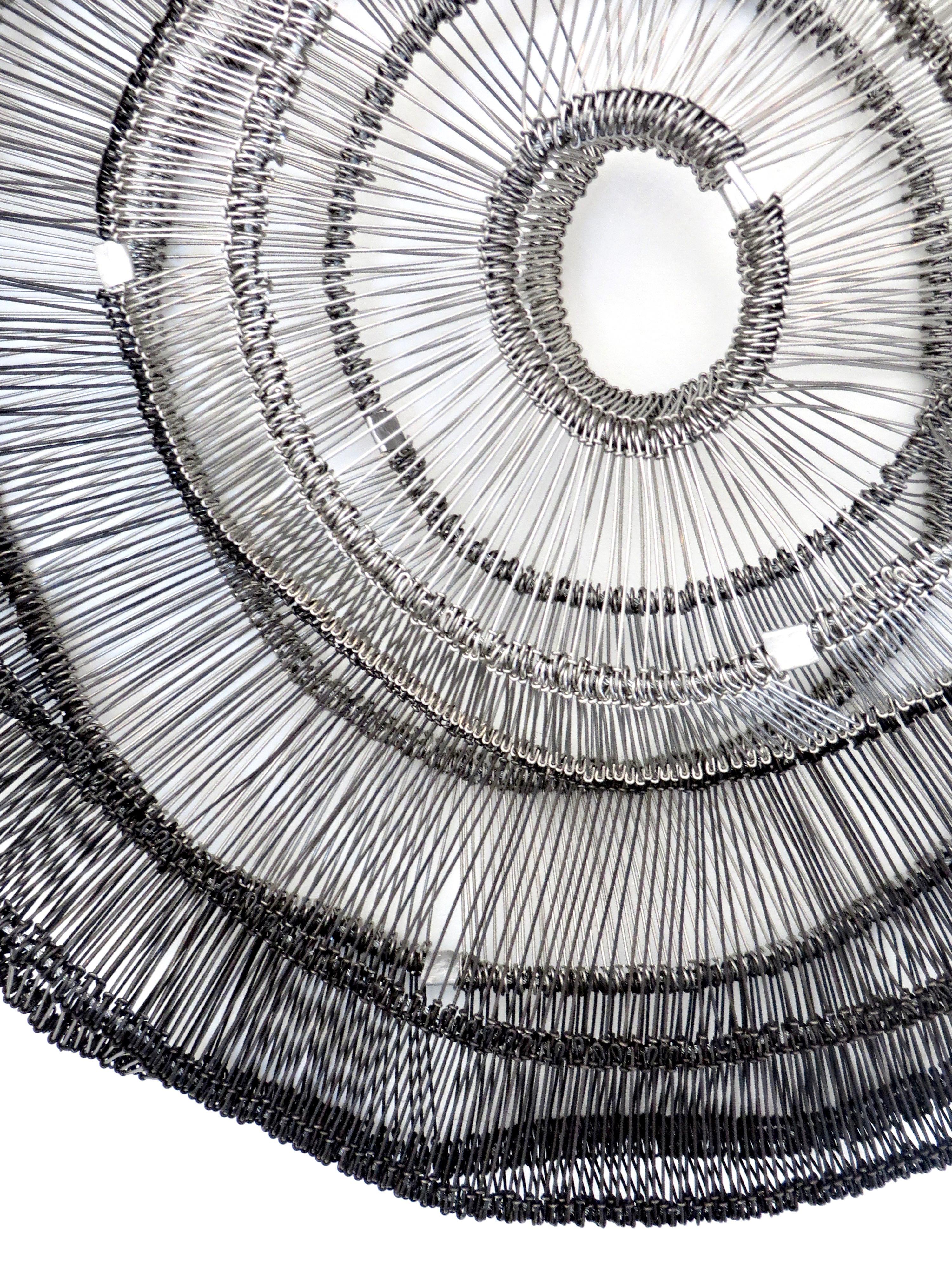 Artist Eric Gushee Emergence Series Woven Wire Wall Sculpture 5
