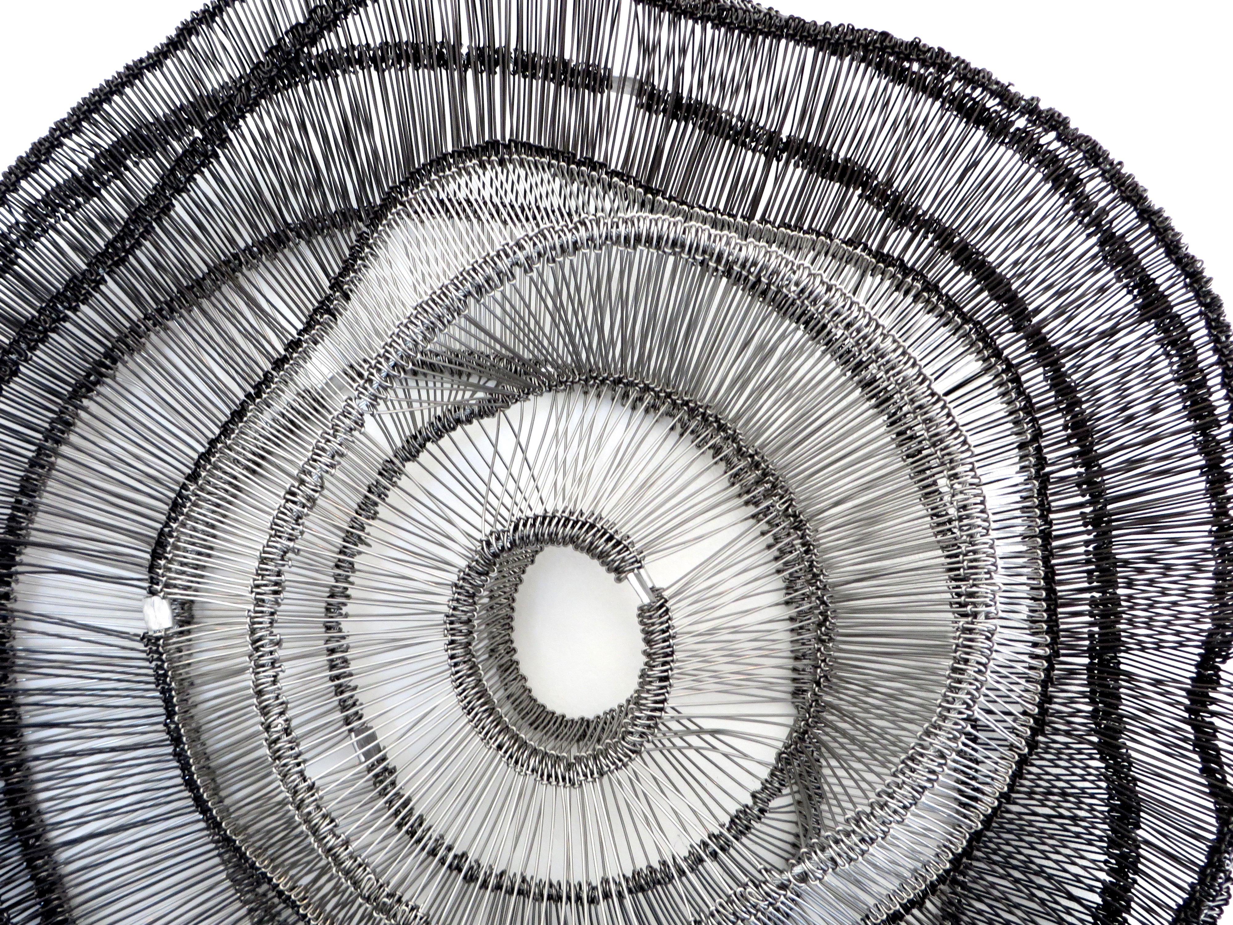 Artist Eric Gushee Emergence Series Woven Wire Wall Sculpture 1