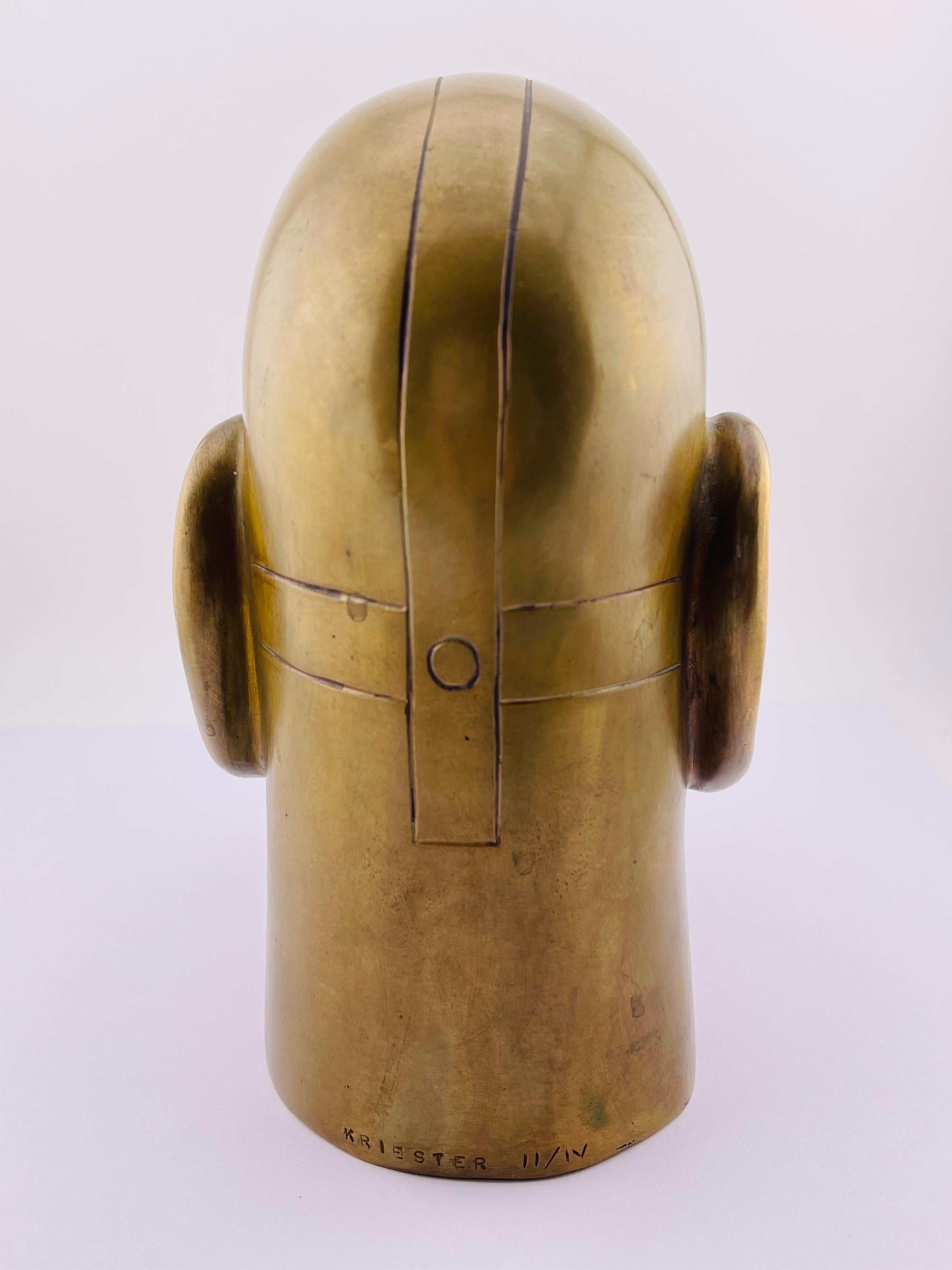 Fatto a mano Figura d'artista in bronzo 