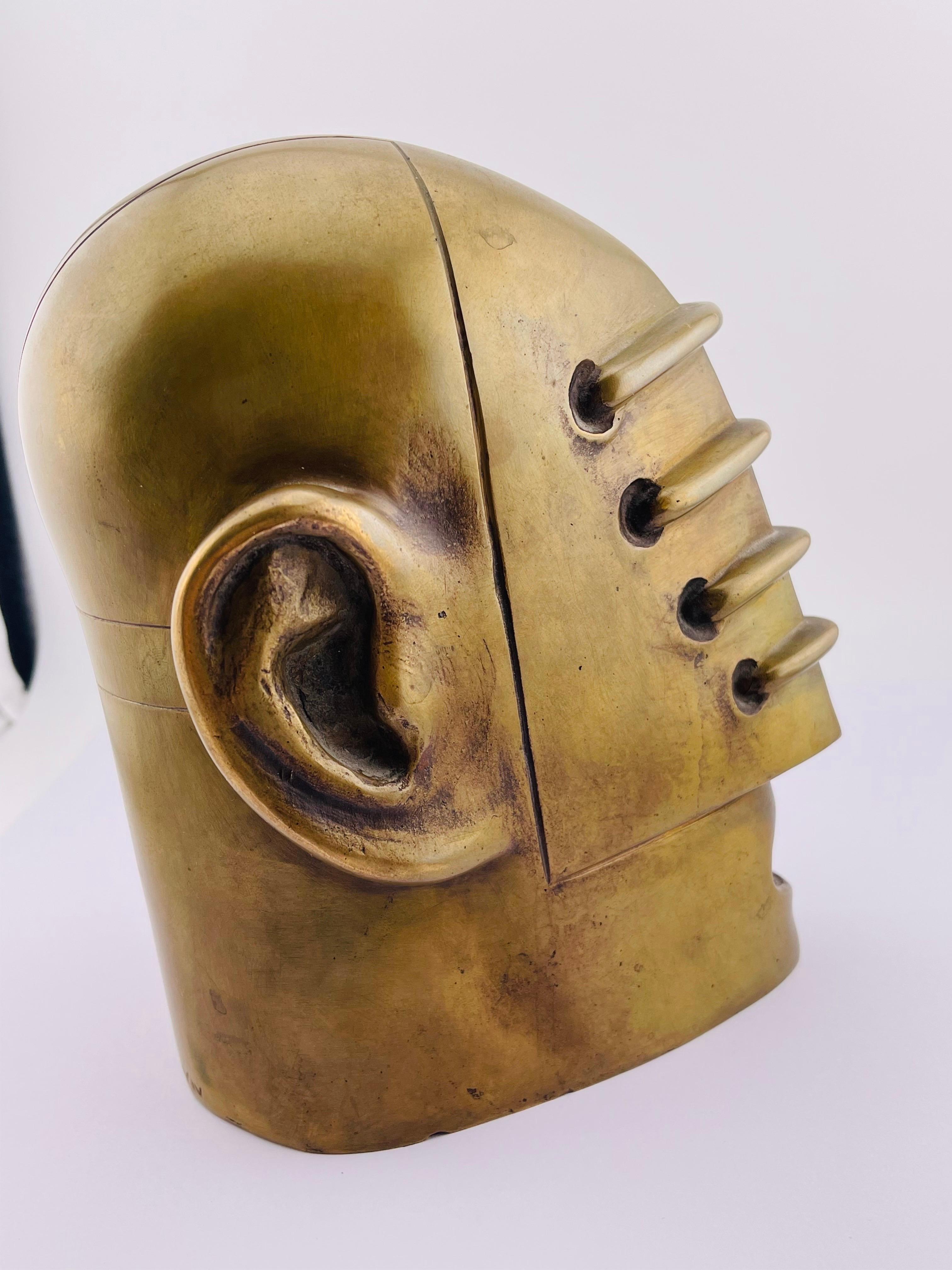 Figura d'artista in bronzo 