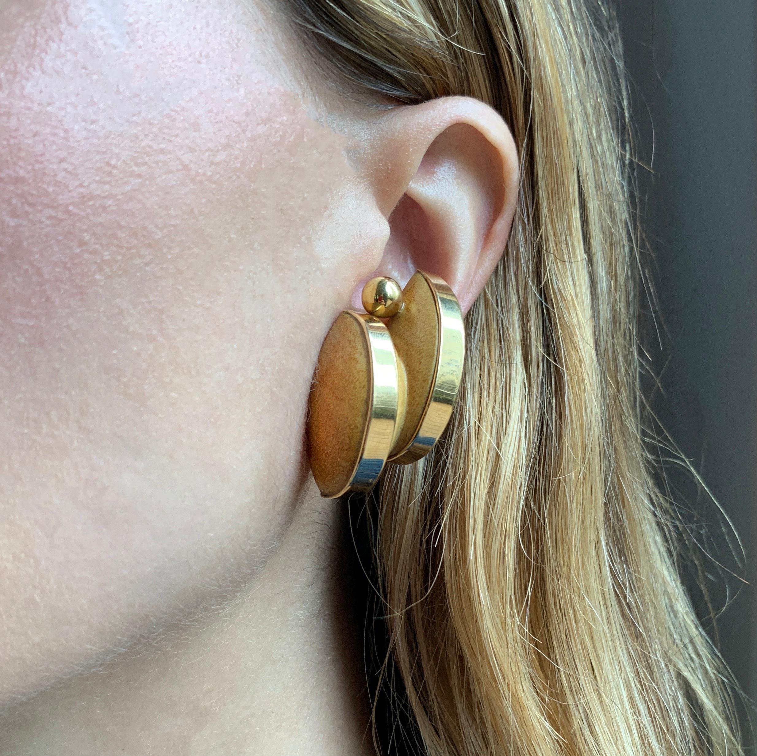 sophia vari ear gold clips