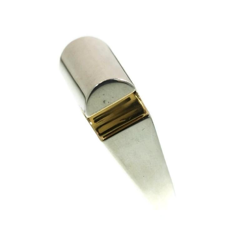 Artist Jewelry Chris Steenbergen Silver and Gold Ring For Sale 5