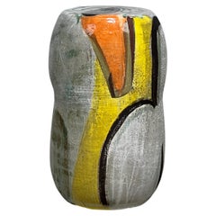 Artist Made Ceramic Side Table / Stool