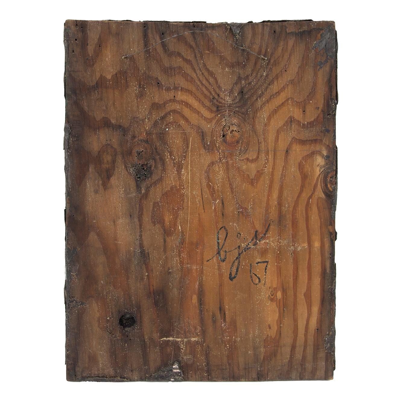 Late 20th Century Artist-Made Driftwood Bas Relief For Sale