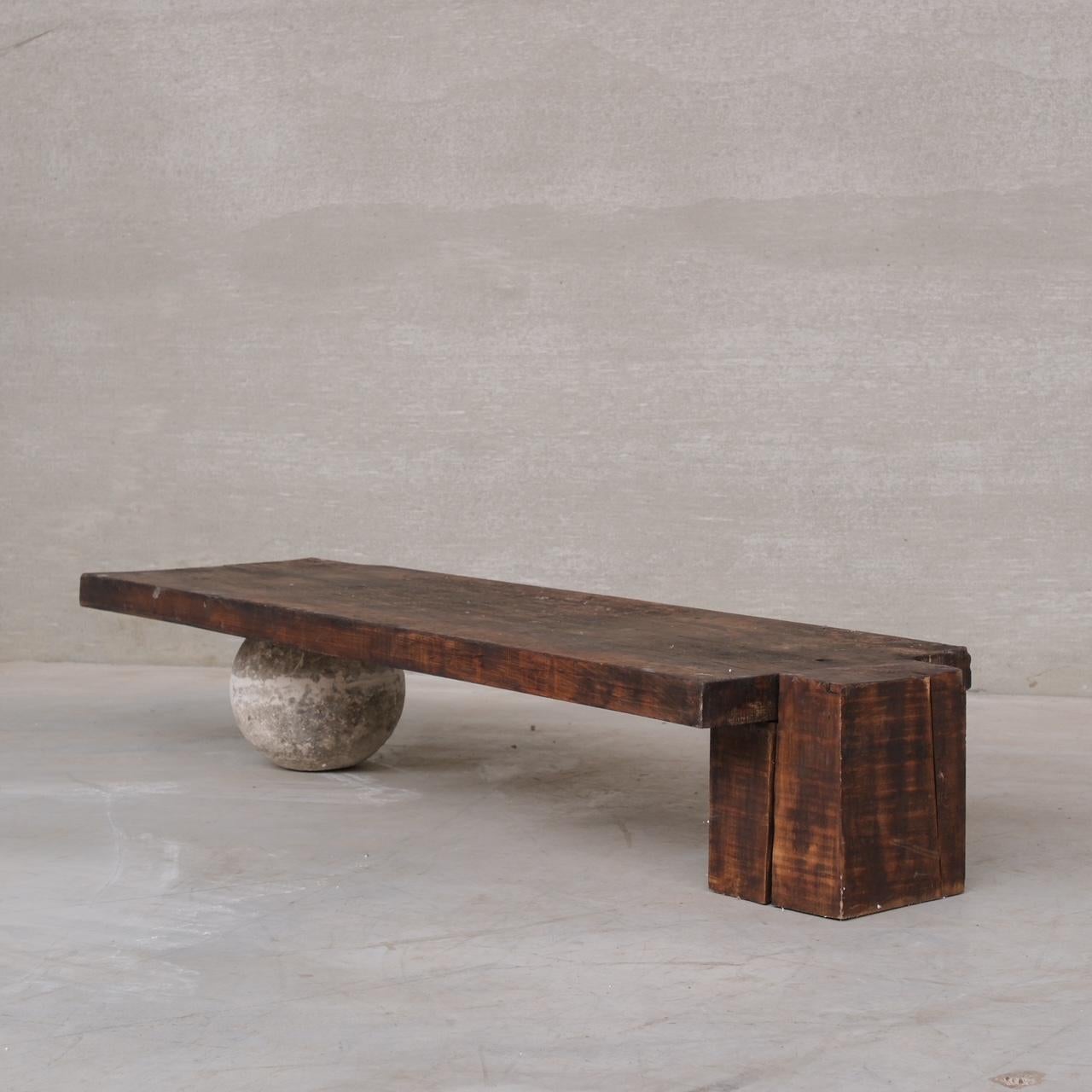 Antique French CUSTOM MADE Table à café faite par l'artiste en vente 5