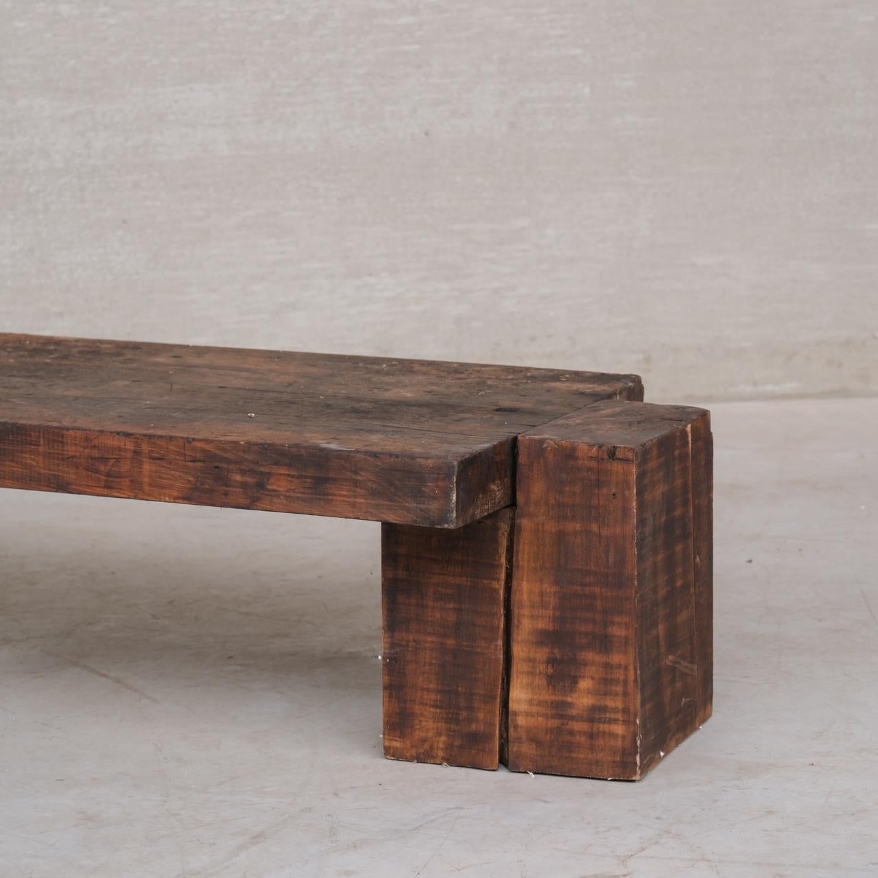 Milieu du XXe siècle Antique French CUSTOM MADE Table à café faite par l'artiste en vente