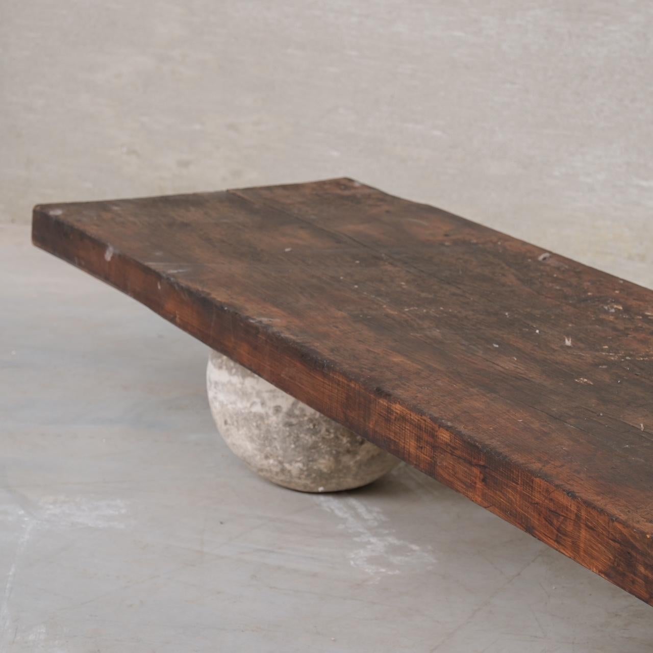 Antique French CUSTOM MADE Table à café faite par l'artiste en vente 2