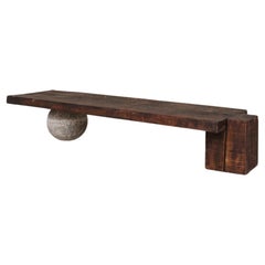 Antique French CUSTOM MADE Table à café faite par l'artiste