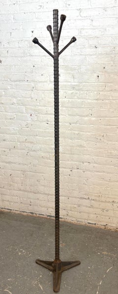 Artist Made Rebar Coat Stand