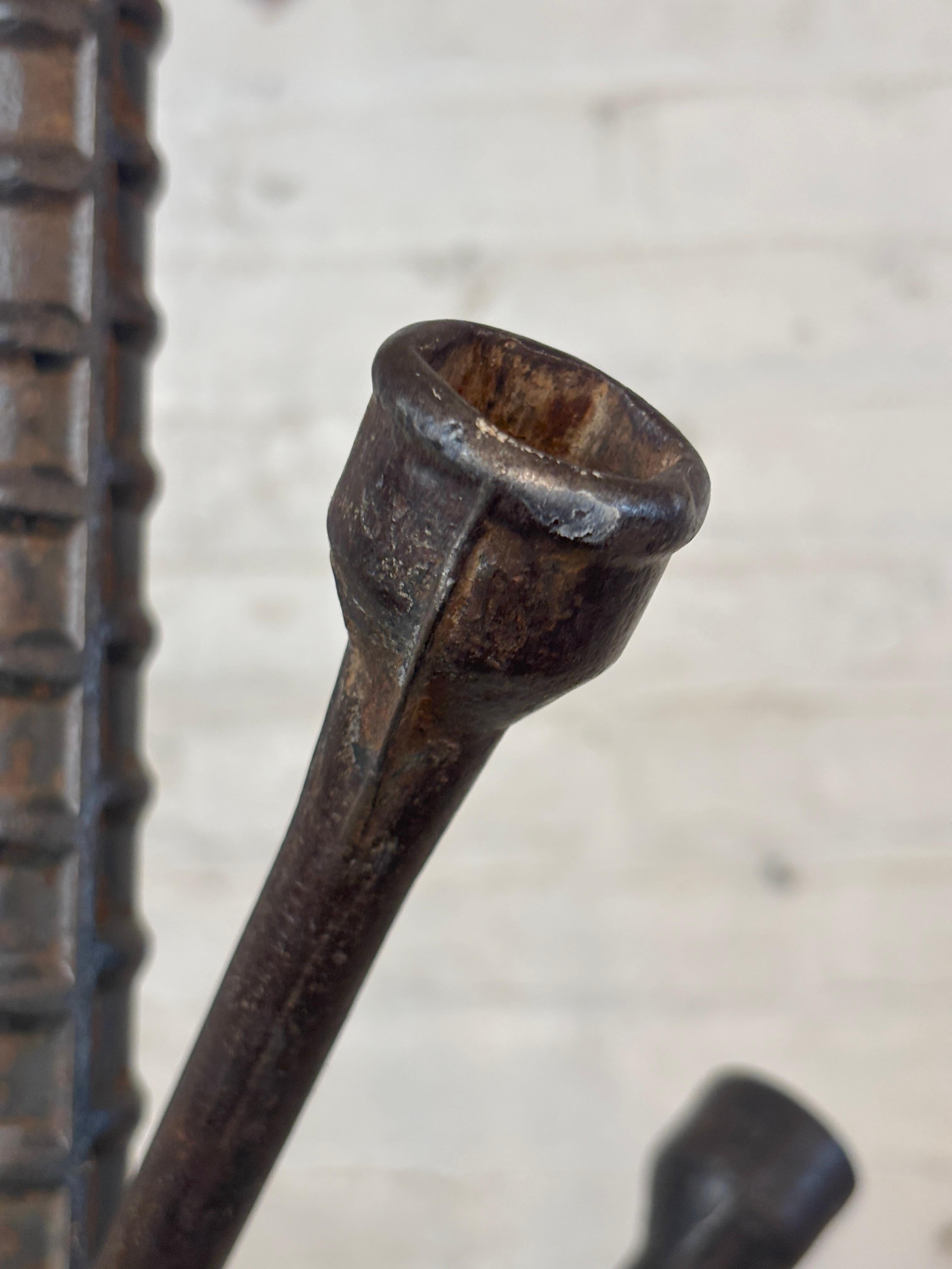 Artist Made Rebar Coat Stand For Sale 1