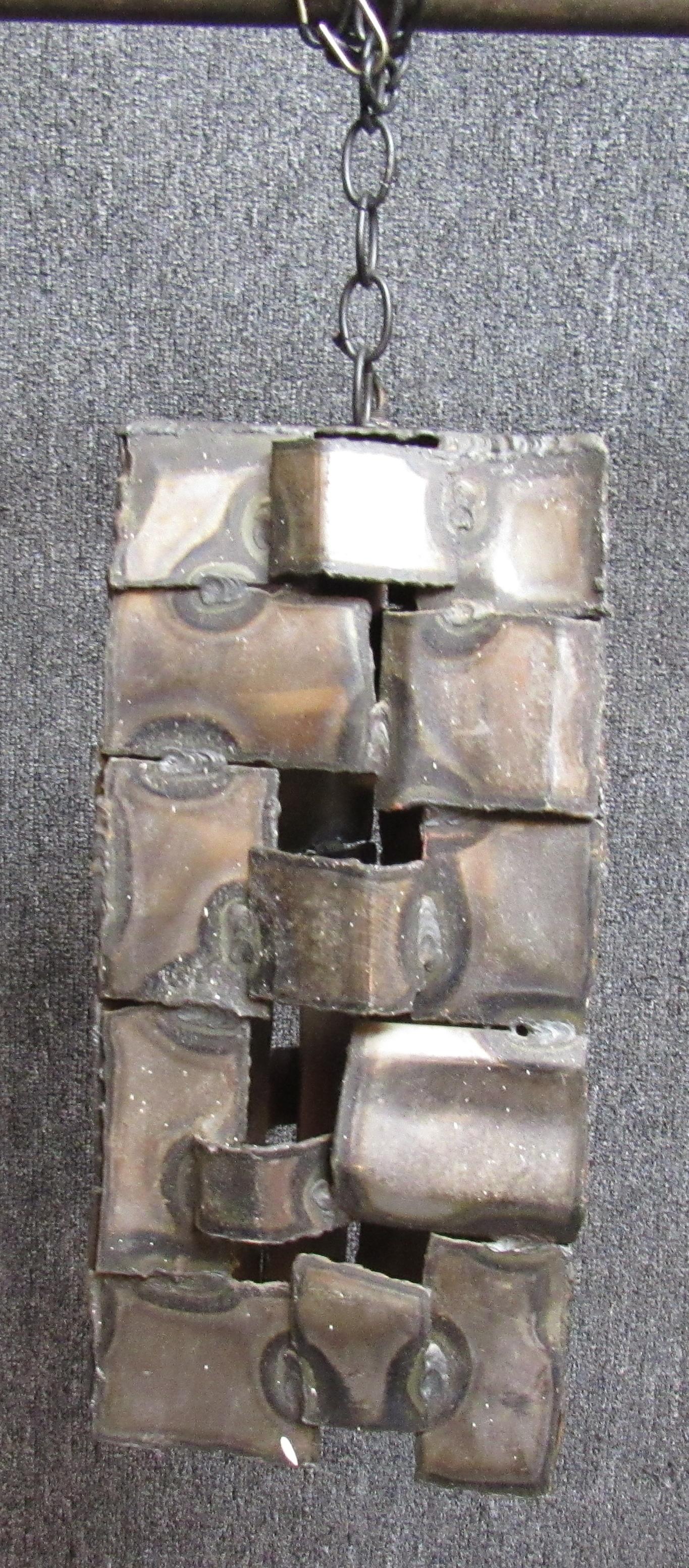 20th Century Artist Made Welded Pendant For Sale