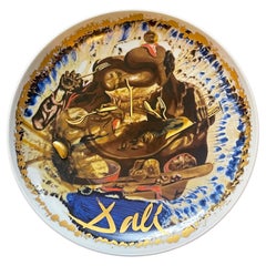Assiette d'artiste n° 12 de Salvador Dalí pour Rosenthal '' L'Assiette De Gala'' Or 