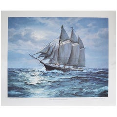 Artist Proof The Rouse Simmons "Christmas Tree Schooner" Offset Lithograph by Ch