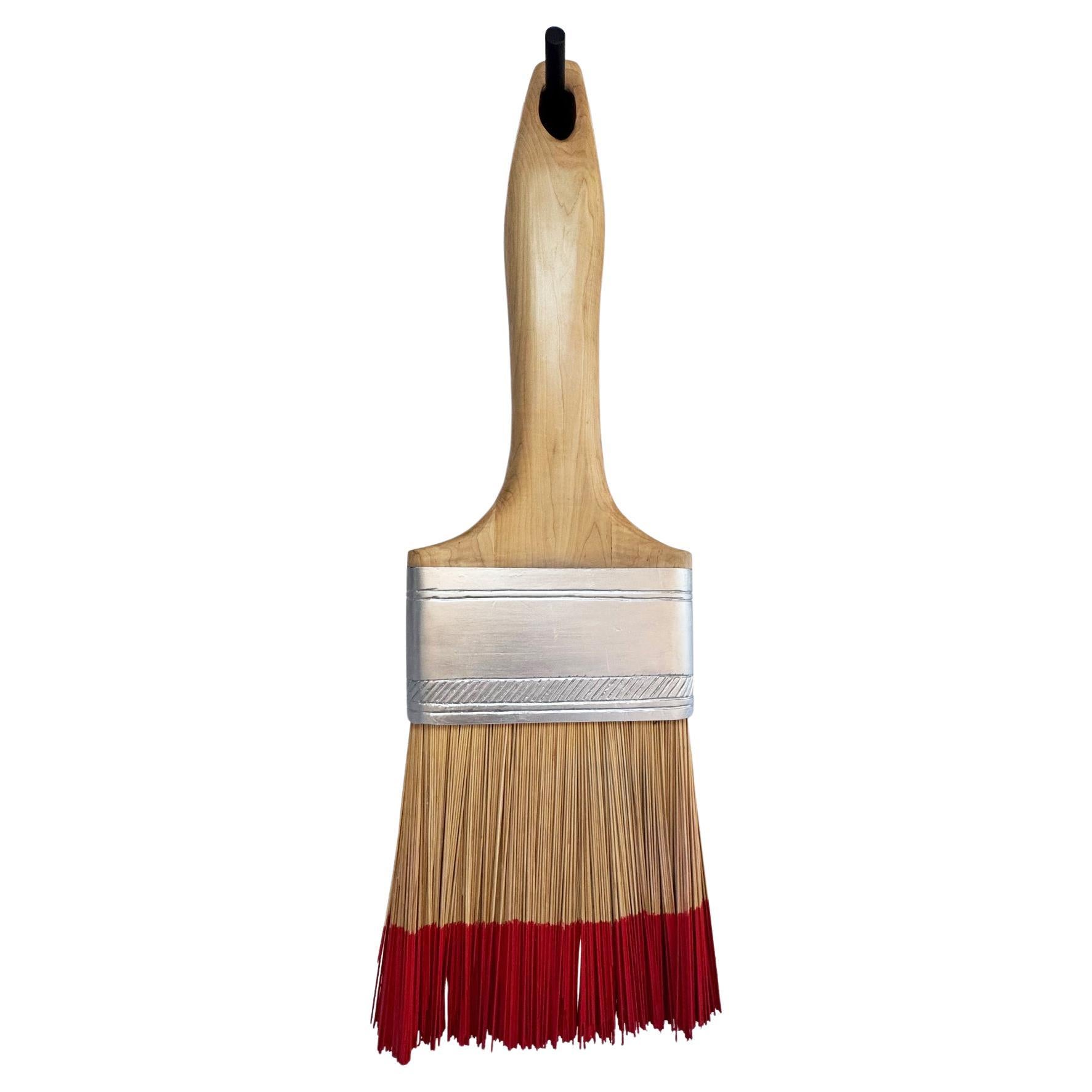 Artist Ross Rider "Larger than Life" Paint Brush Sculpture, 5 Feet Tall