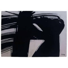 Artist Rug "Twins" Designed by Roswitha Doerig