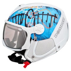 Artist Series Bomber Ski BASQUIAT BIRD HELMET in Size Large