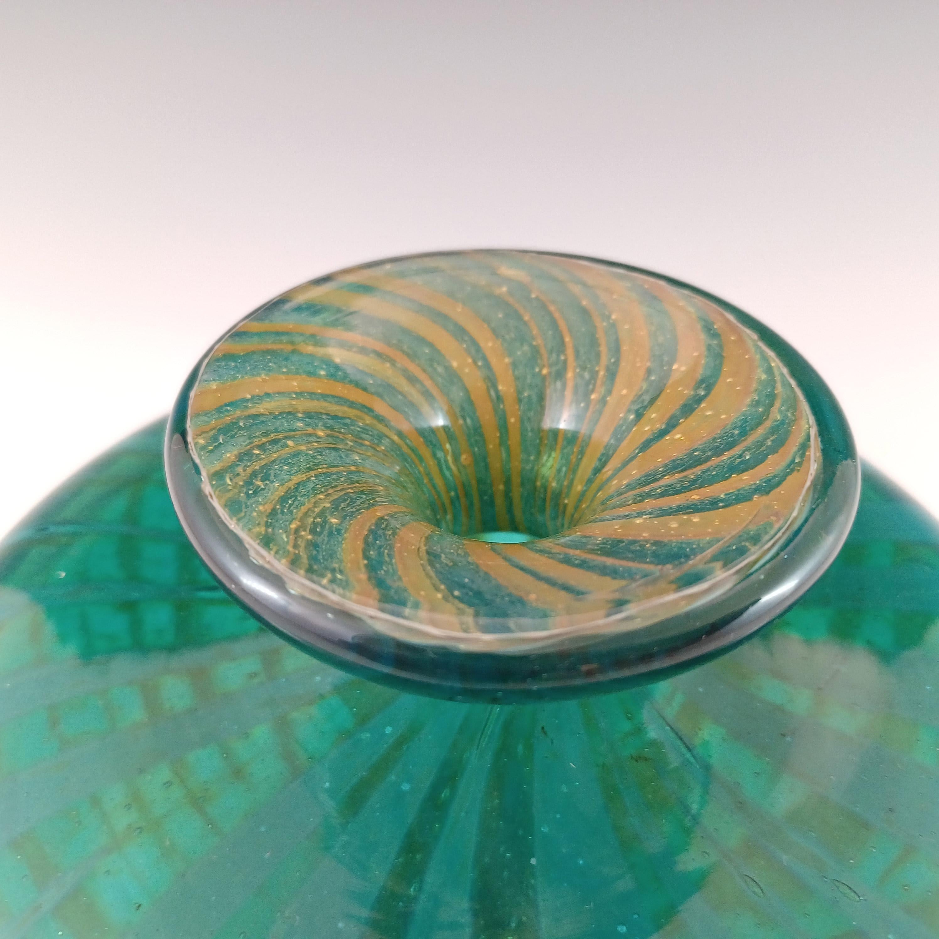 Late 20th Century ARTIST SIGNED Mdina 'Fragmented Ming' Eric Dobson 1975 Glass Vase