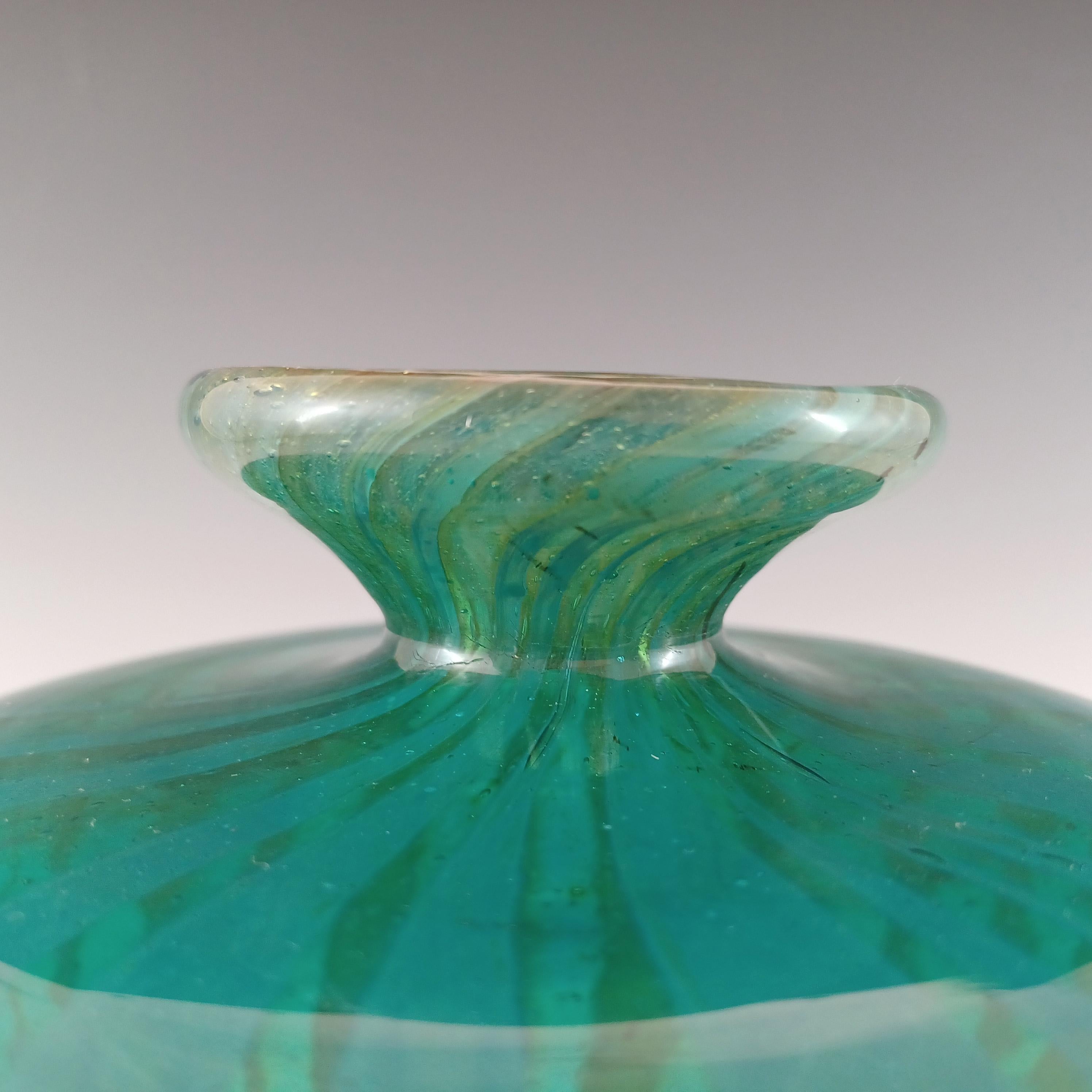 ARTIST SIGNED Mdina 'Fragmented Ming' Eric Dobson 1975 Glass Vase 1