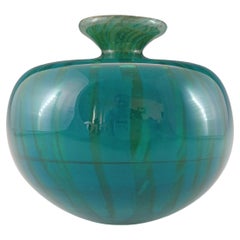 ARTIST SIGNED Mdina 'Fragmented Ming' Eric Dobson 1975 Glass Vase