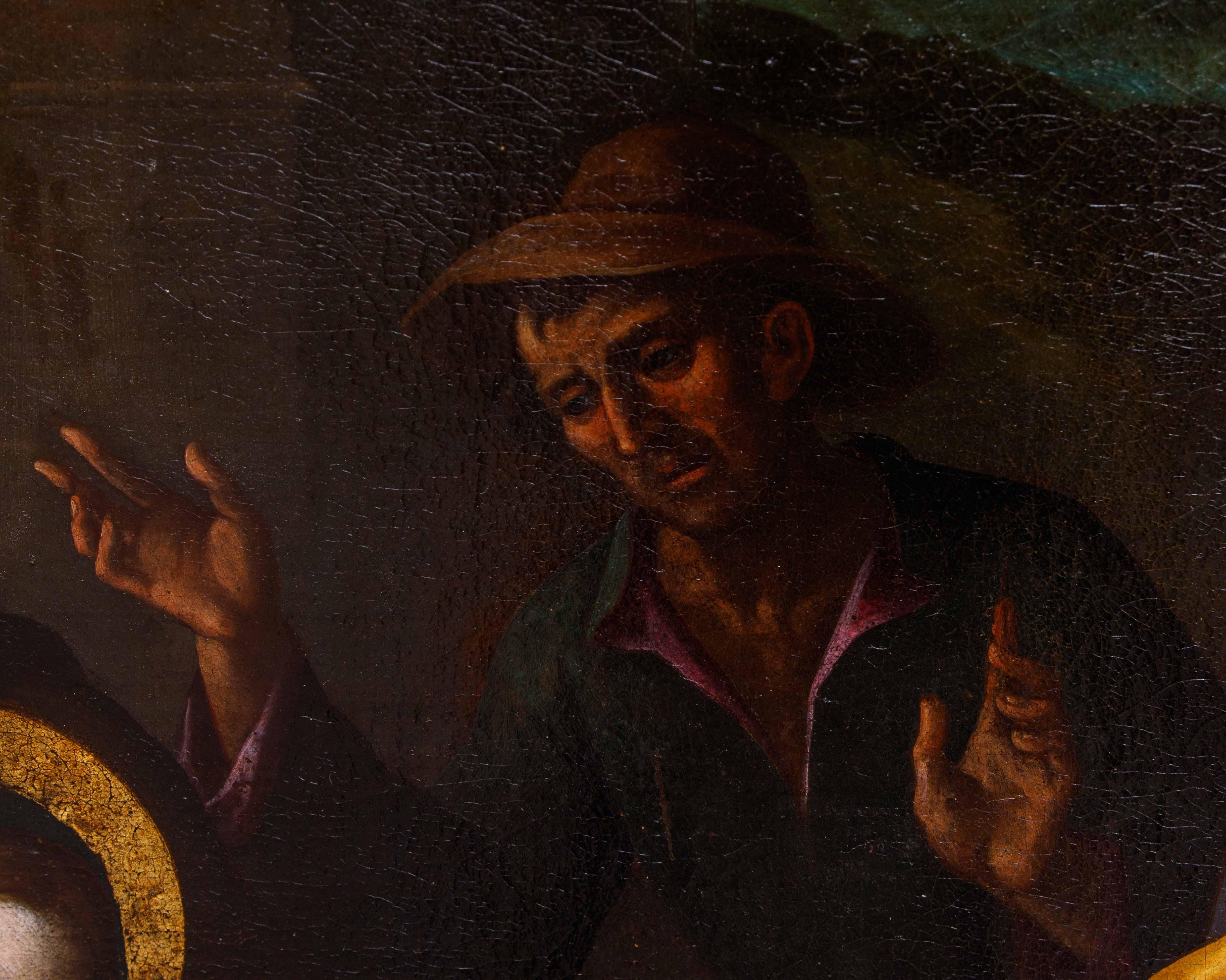 Artista nórdico activo en Italia, último cuarto del siglo XVI, Adoración en venta 4