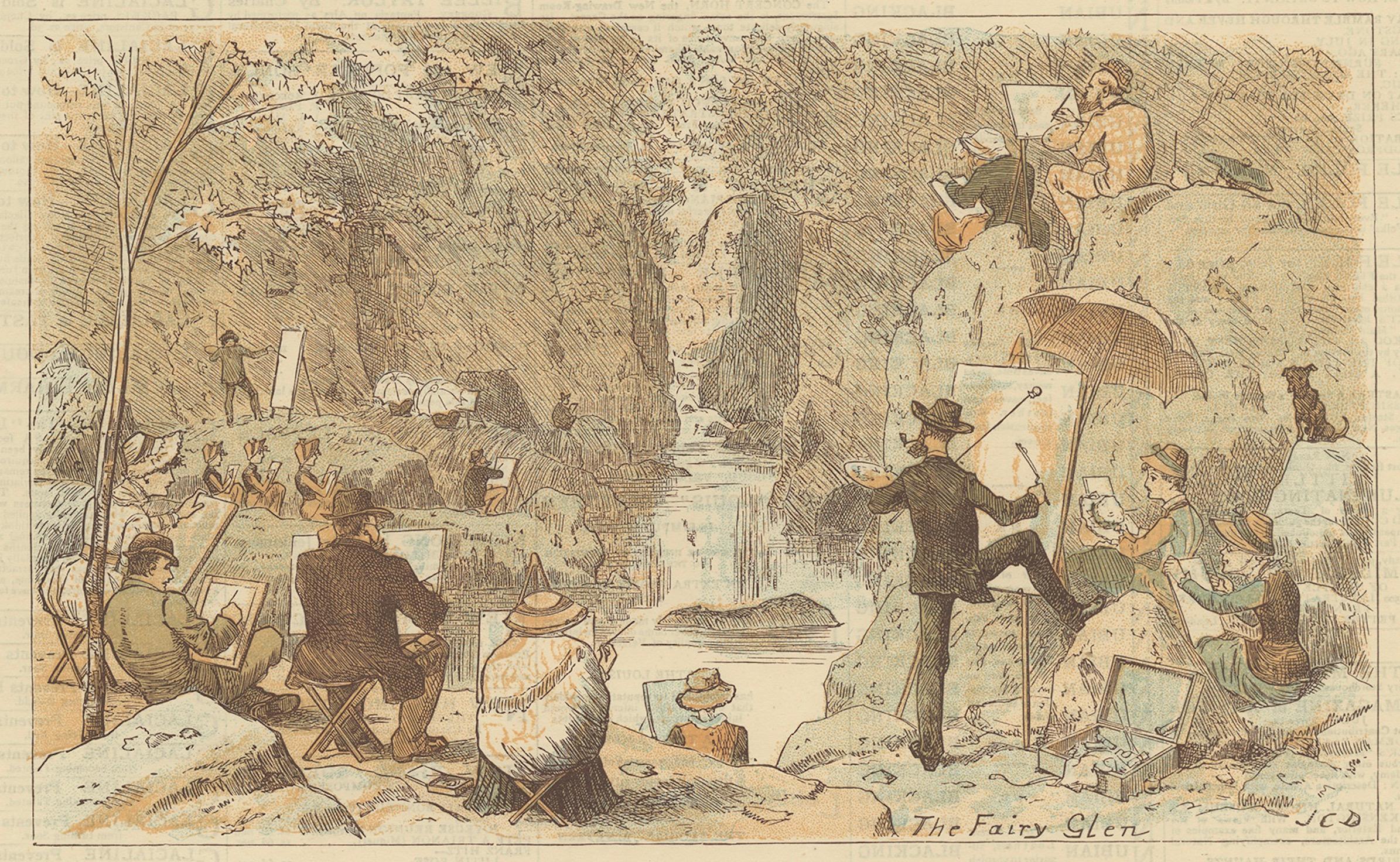 Künstlerische Abenteuer in Nordwales: Die grafische Sommernummer, 1881 (Spätes 19. Jahrhundert) im Angebot