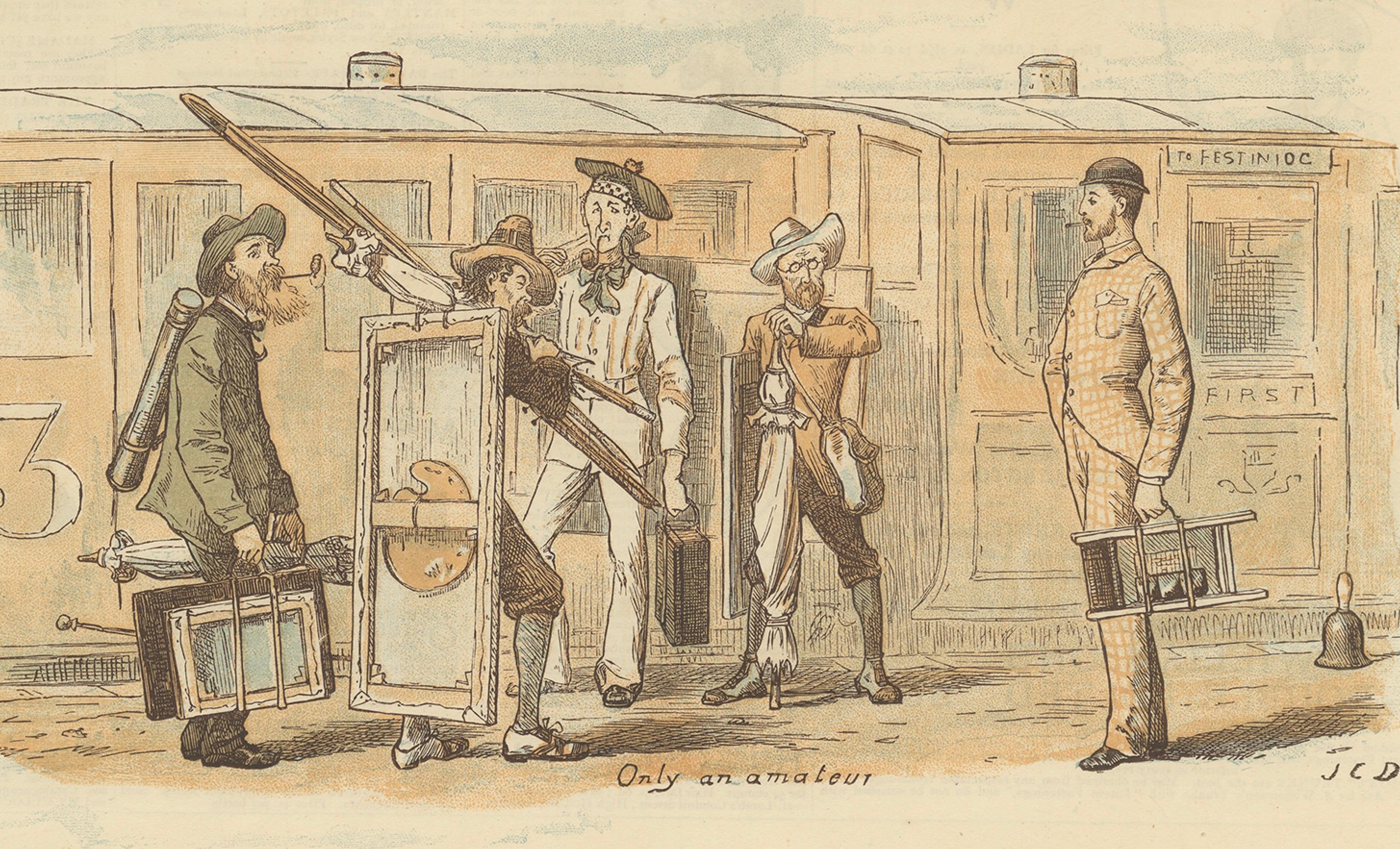 Künstlerische Abenteuer in Nordwales: Die grafische Sommernummer, 1881 im Angebot 2