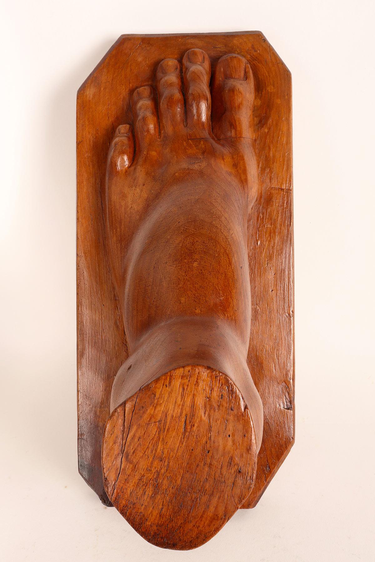 Escultura artística Atelier A que representa un pie, Alemania, 1902 en venta 6
