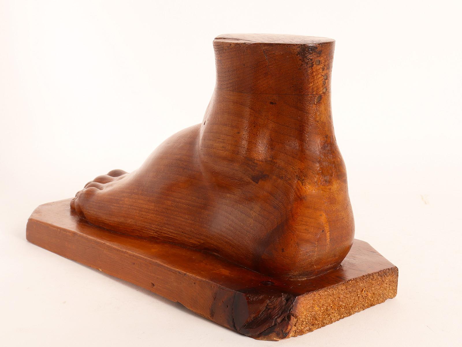 20th Century Artistic Atelier Sculpture Depicting a Foot, Germany, 1902  For Sale