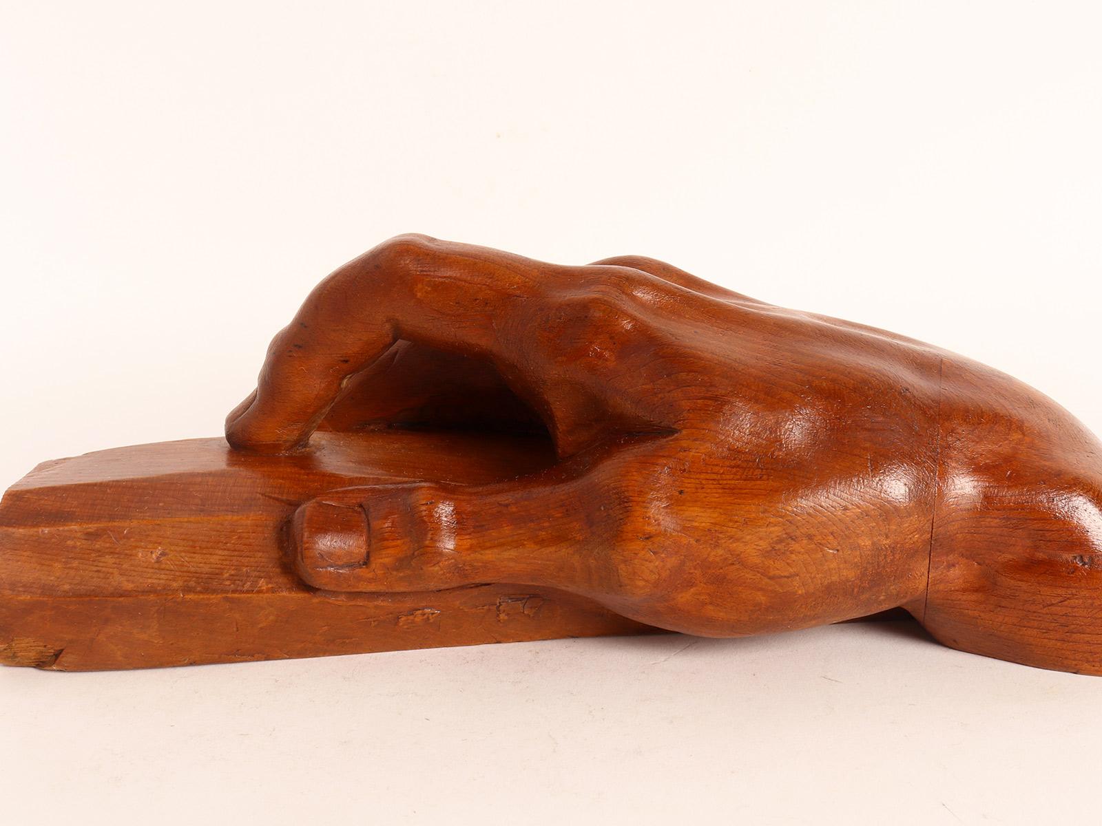 Tedesco Scultura Atelier A raffigurante una mano, Germania, 1907 in vendita