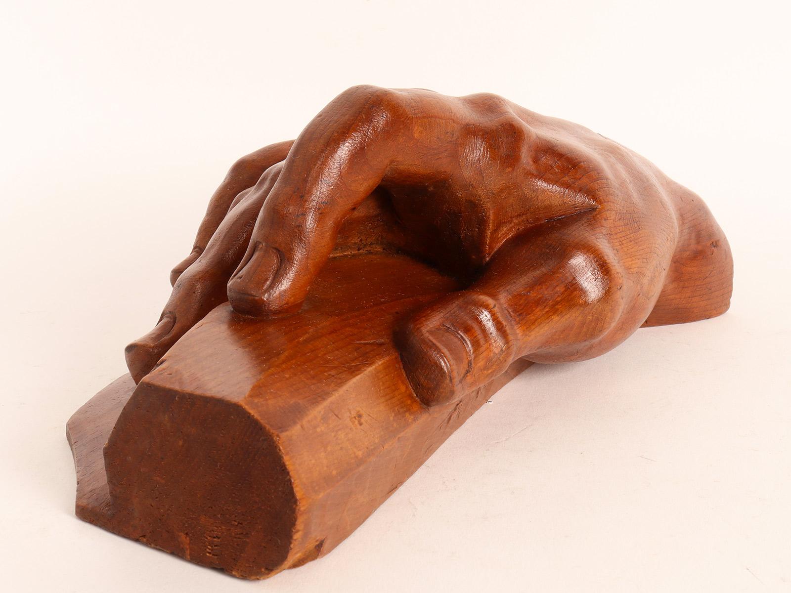 Scultura Atelier A raffigurante una mano, Germania, 1907 In condizioni buone in vendita a Milan, IT