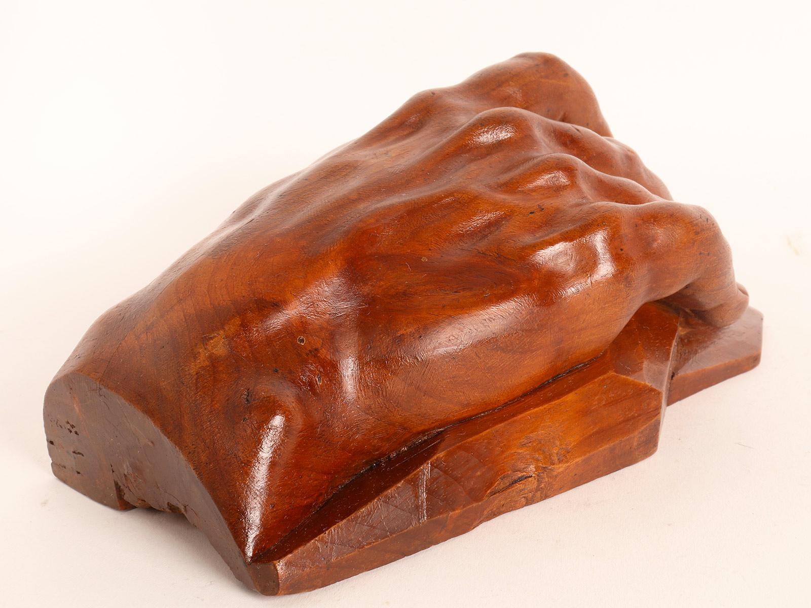 Legno Scultura Atelier A raffigurante una mano, Germania, 1907 in vendita
