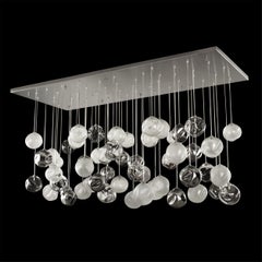Artistic Ceiling Lighting, Spheres Clear, Satined, Mirror Pulegoso by Multiforme