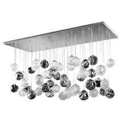 Artistic Ceiling Lighting, Spheres Clear, Satined, Mirror Pulegoso by Multiforme
