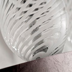 Araña Artística 18 Luces Cristal Blanco Murano Vidrio Pasha by Multiforme