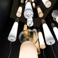 Lustre Artistics Charis 23 lumières en verre de Murano fait à la main par Multiforme