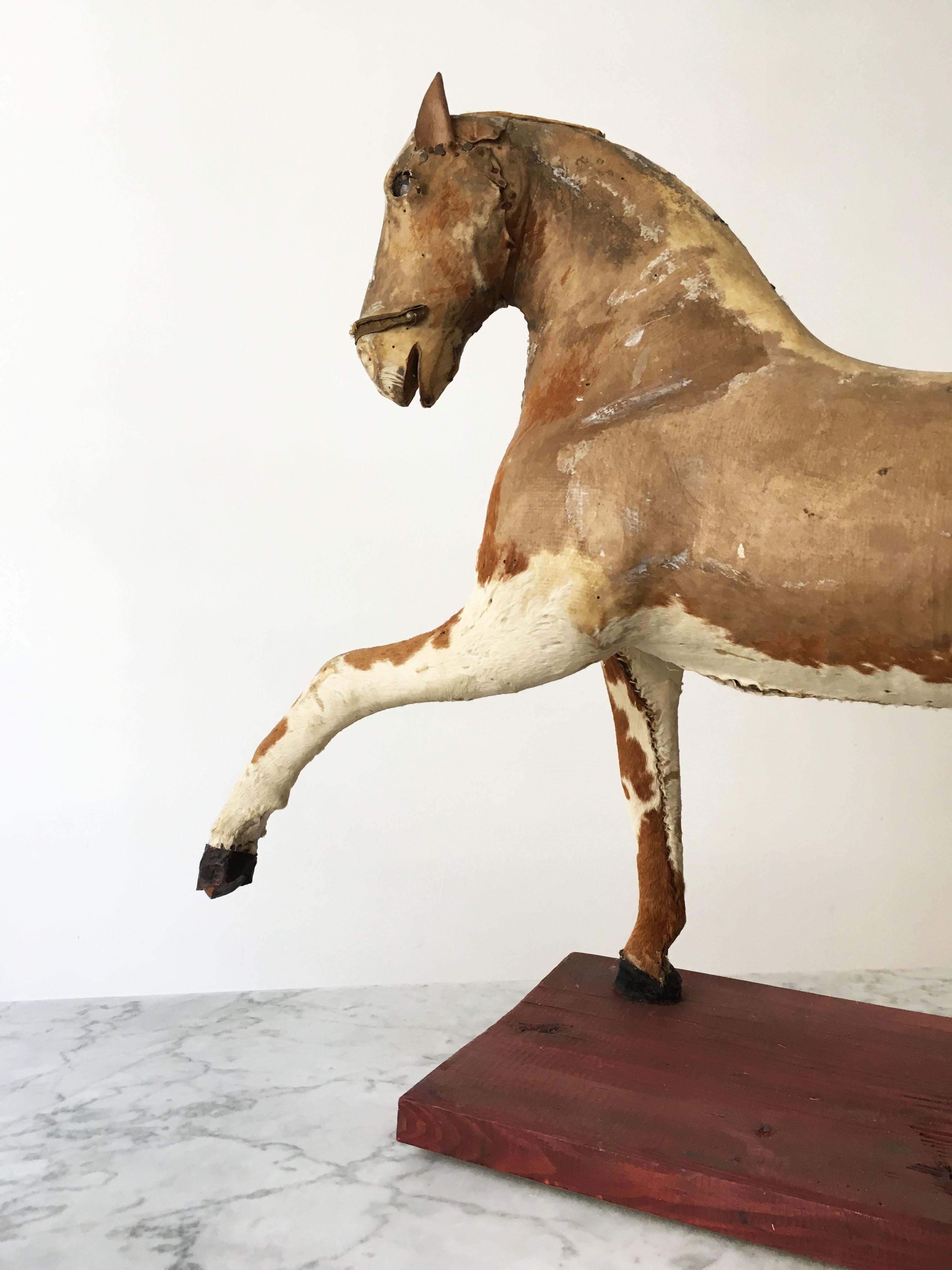 Artistic Decorative Horse Model Object, France 1920s For Sale 3