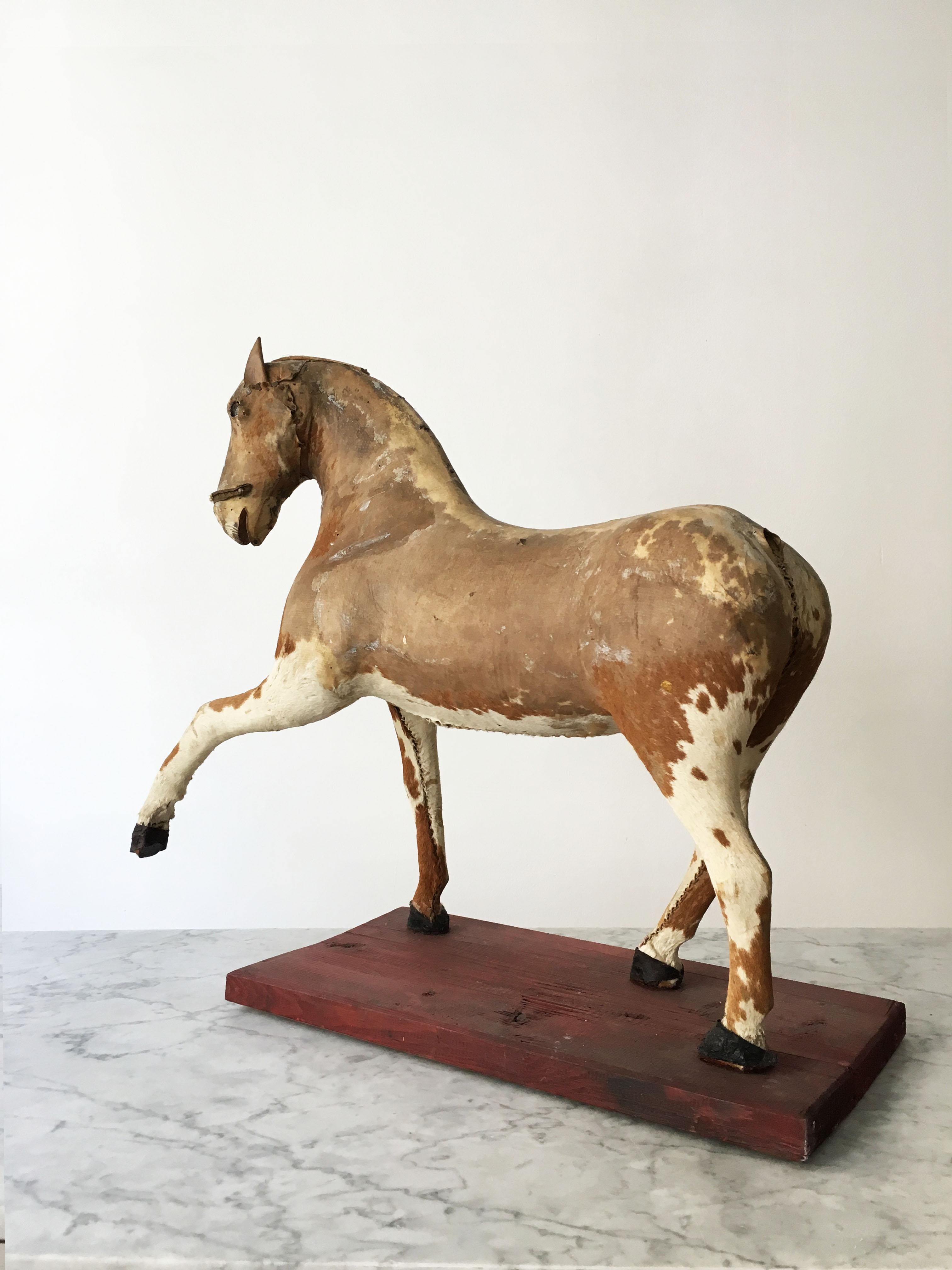 Artistic Decorative Horse Model Object, France 1920s For Sale 4